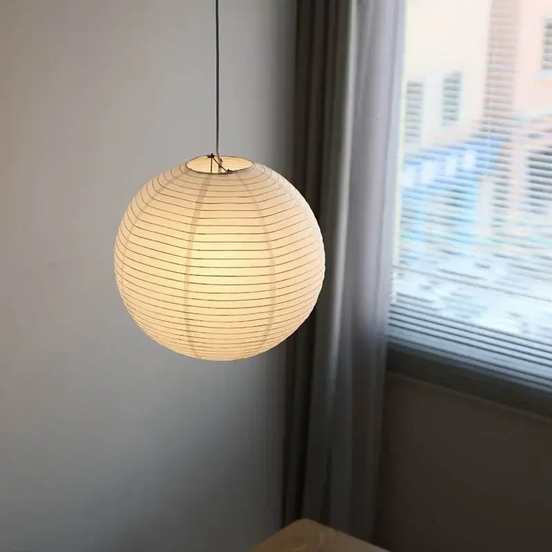 Japanese Lighting Decor - Japanese Zen Style round Ball White