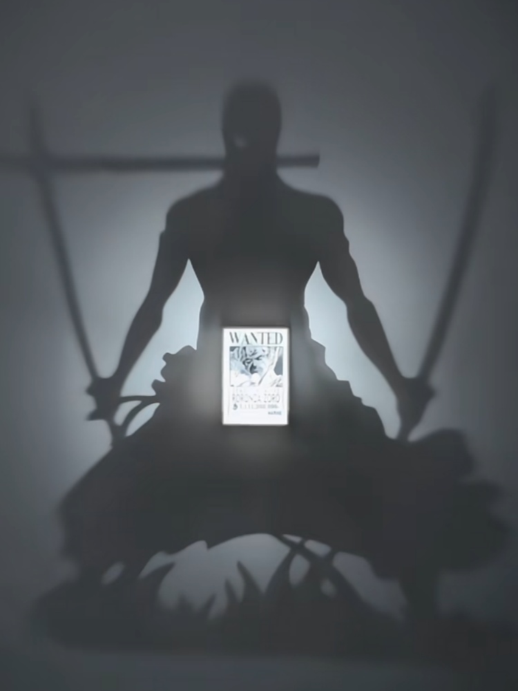 Anime Figure Silhouette Wall L - Lighting Home Decor Items review and price