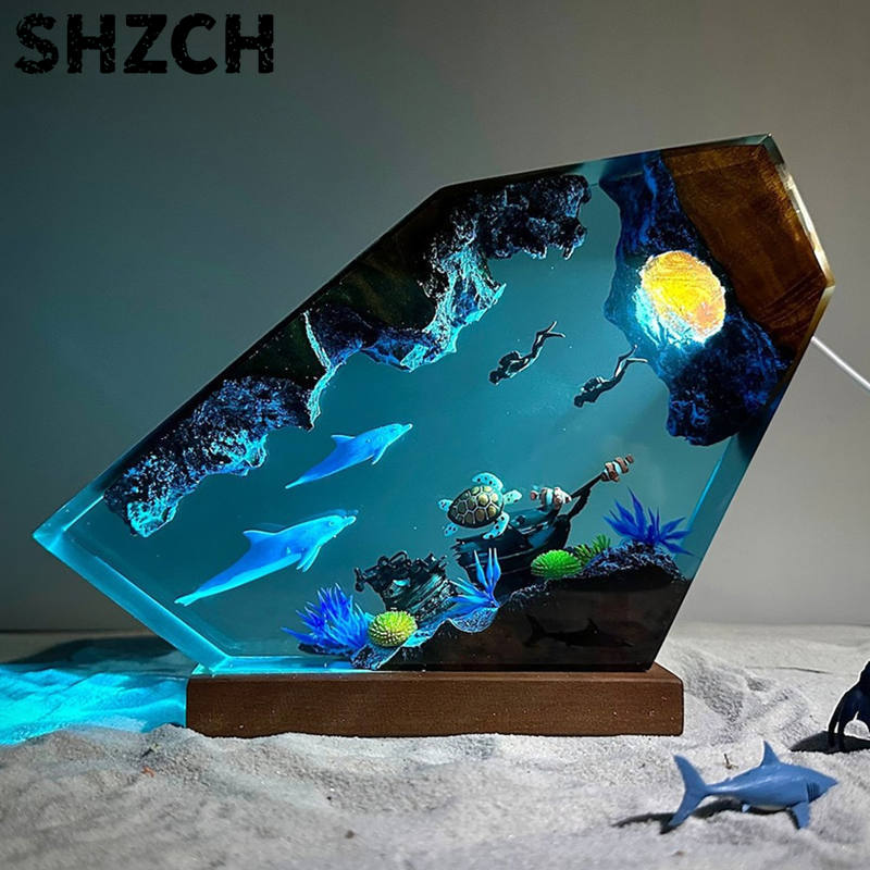 Seabed World Diving Resin Stat - Lighting World Decor review and price