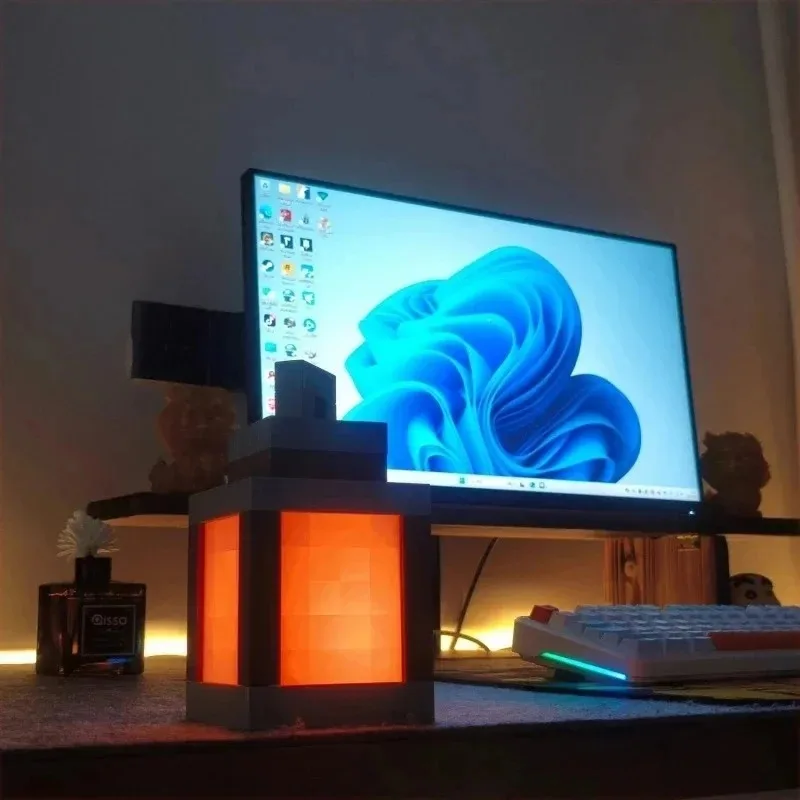 Pendant Lamp Pixel Style Wall  - Lighting World Decor review and price