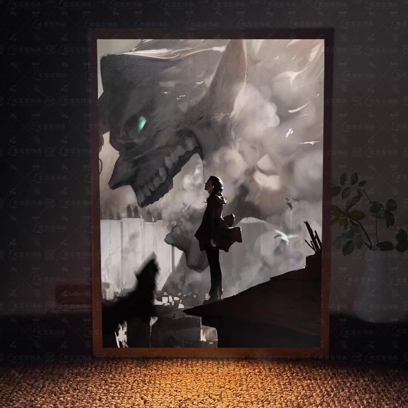 Attack on Titan LED Night Ligh - Lighting Decor Photos review and price