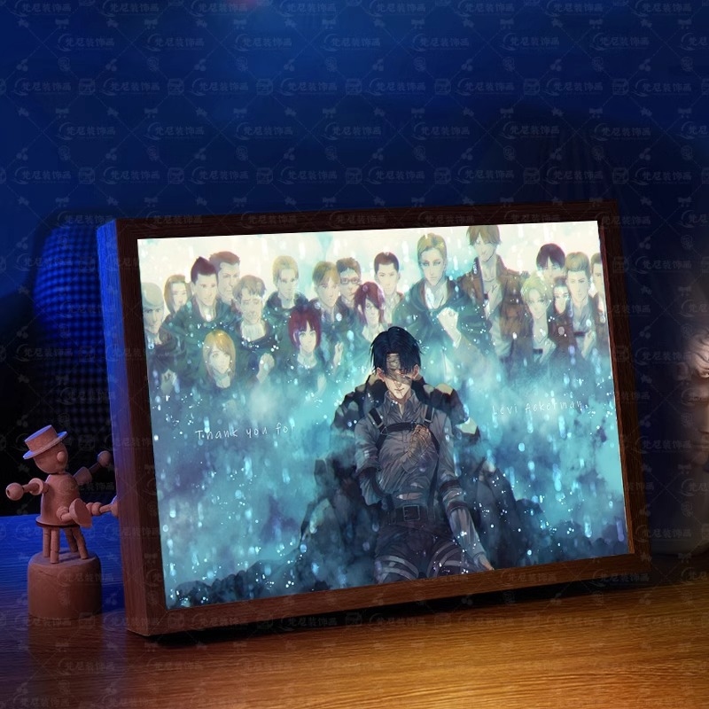 Attack on Titan LED Night Ligh - Lighting Decor Photos review and price