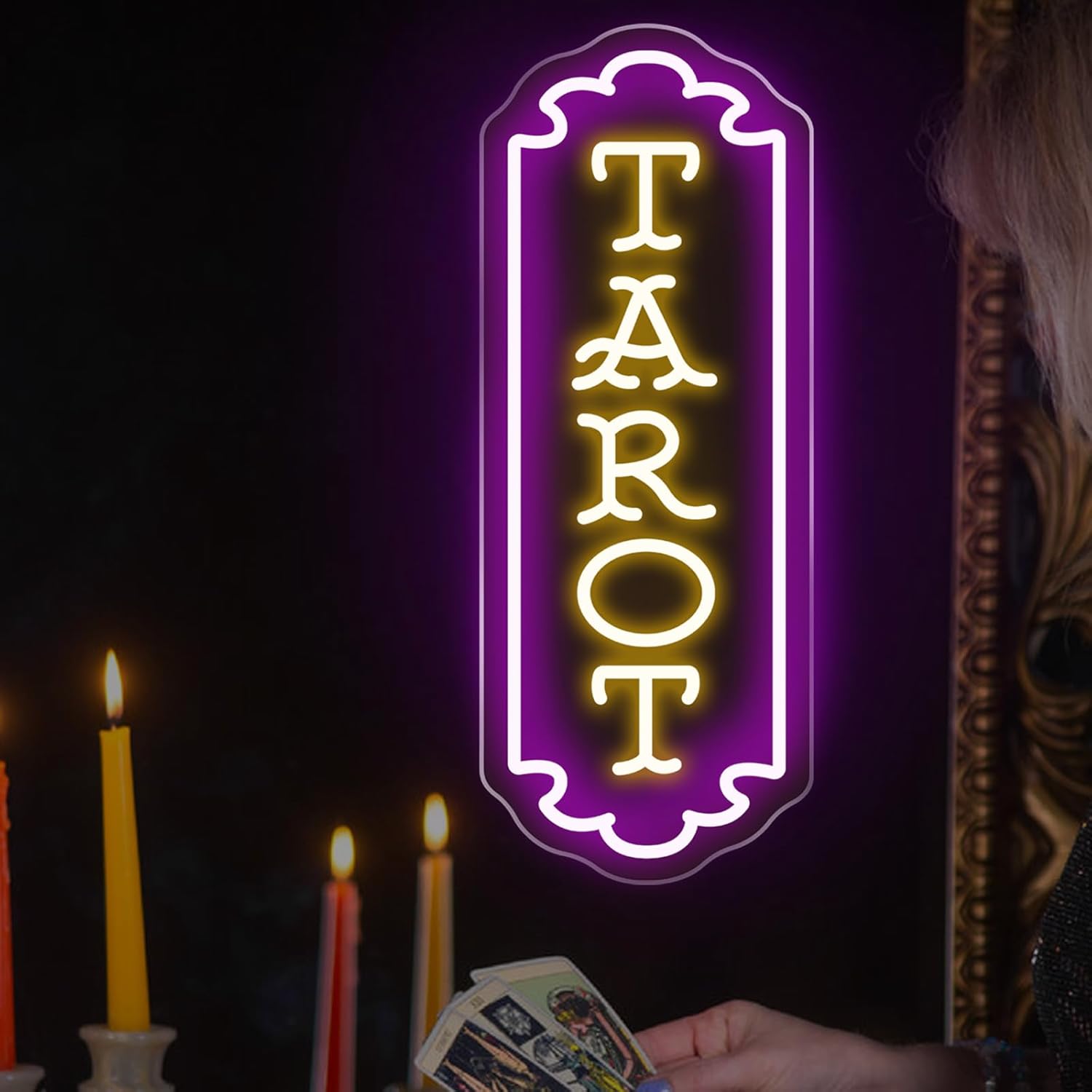 Tarot Neon Sign USB Powered My - Room Lighting Bedroom Decor review and price