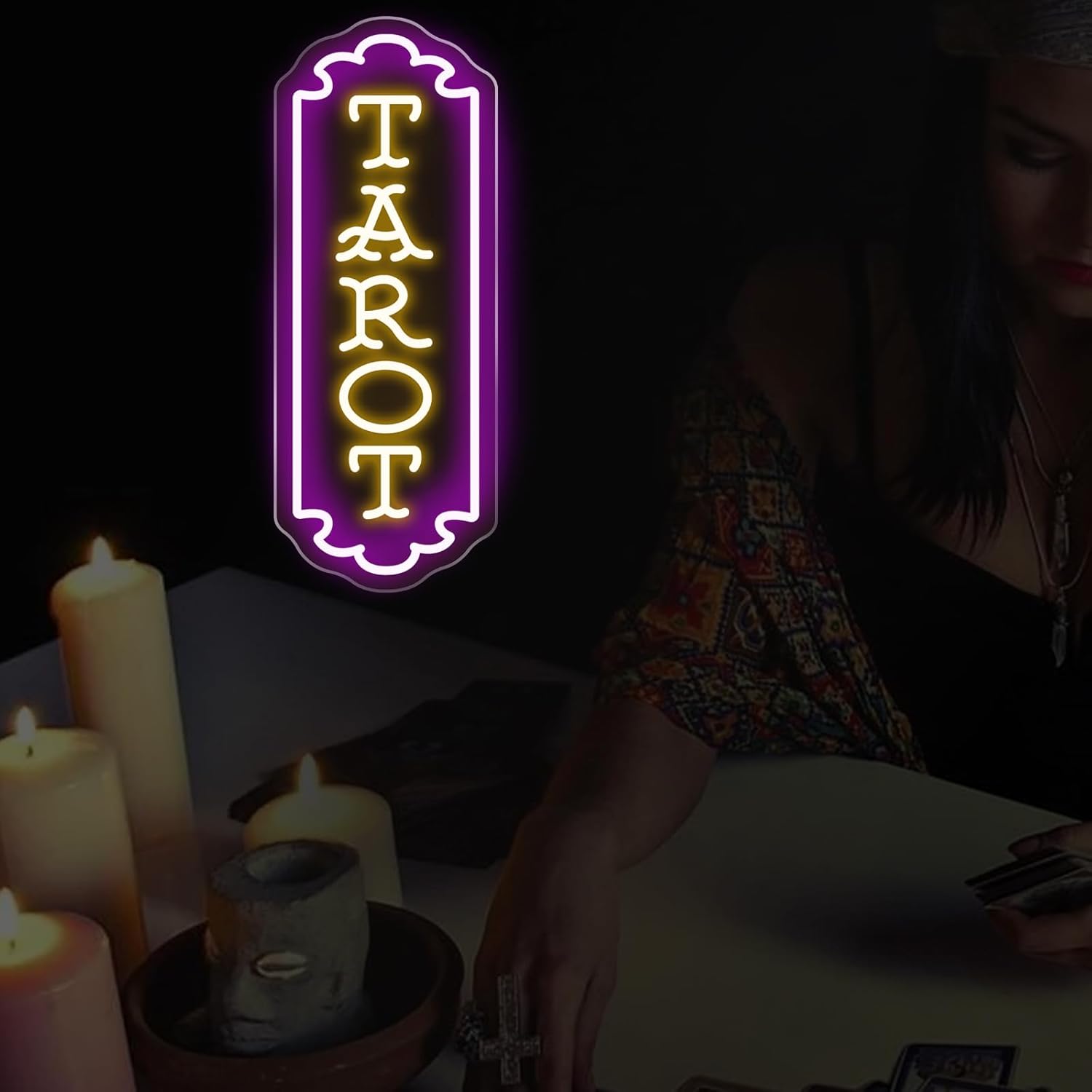Tarot Neon Sign USB Powered My - Room Lighting Bedroom Decor review and price