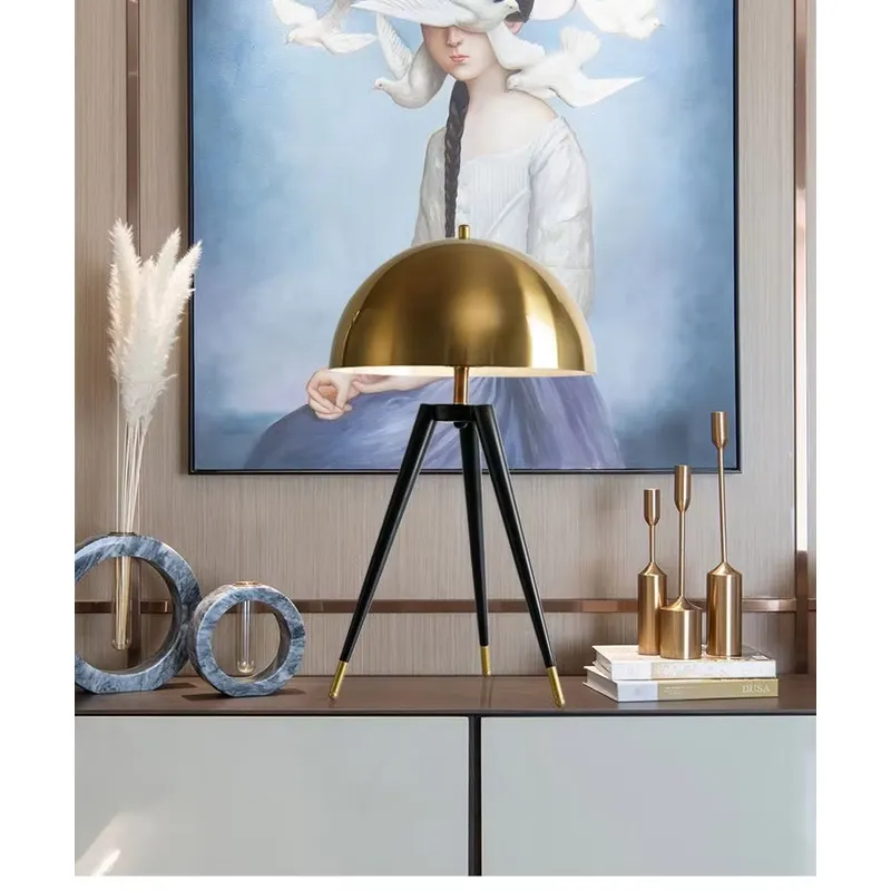 Modern Iron Tripod Table Lamp  - Home Decor Lighting Manufacturer review and price