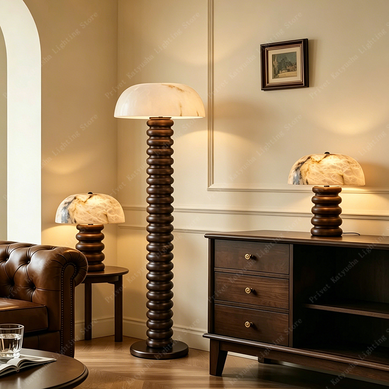 Retro Alabaster Mushroom Table - Lighting Home Decor Items review and price