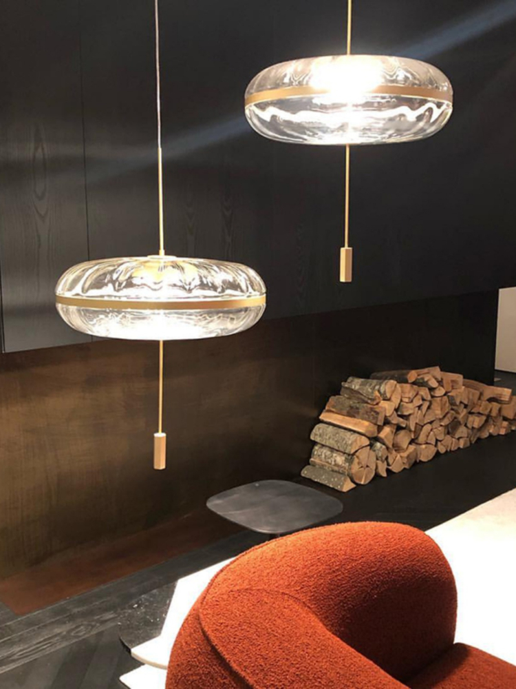Nordic Postmodern Circular Gla - Lighting Decor Store review and price