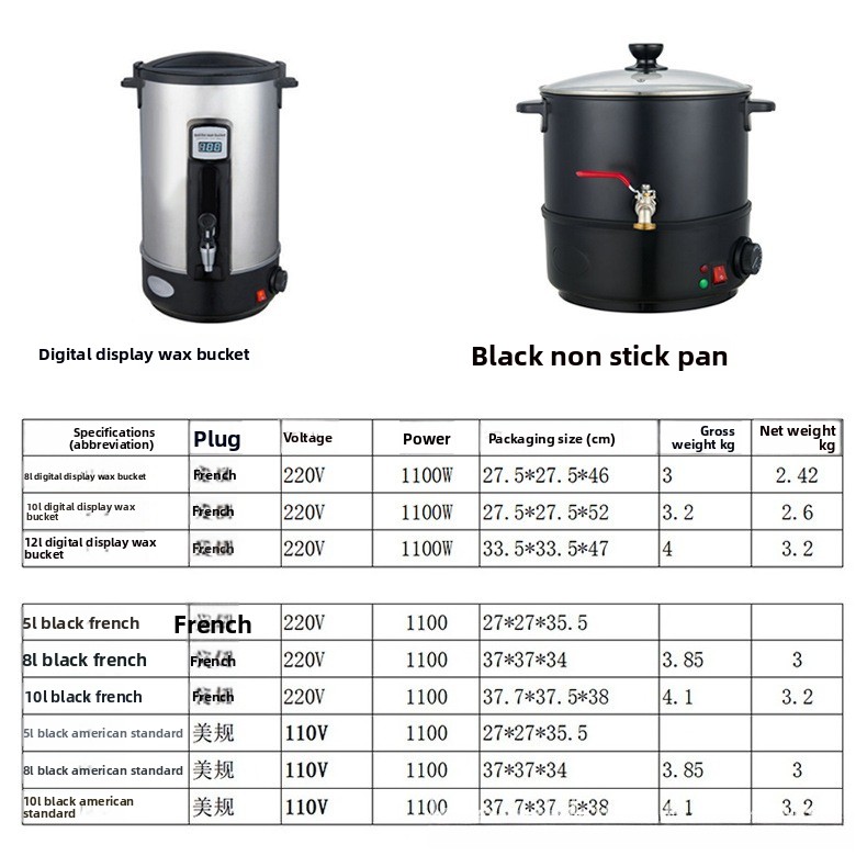 Stainless Steel Large Capacity - Wax Melter Electric review and price