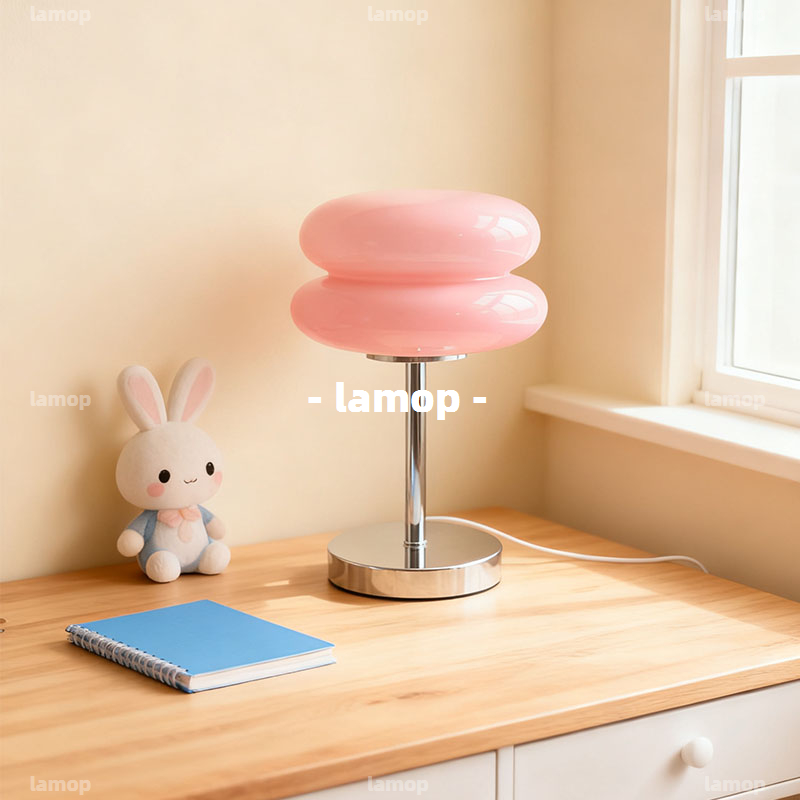 Cream Retro Bedside Table Lamp - Decor Lighting Lamps review and price