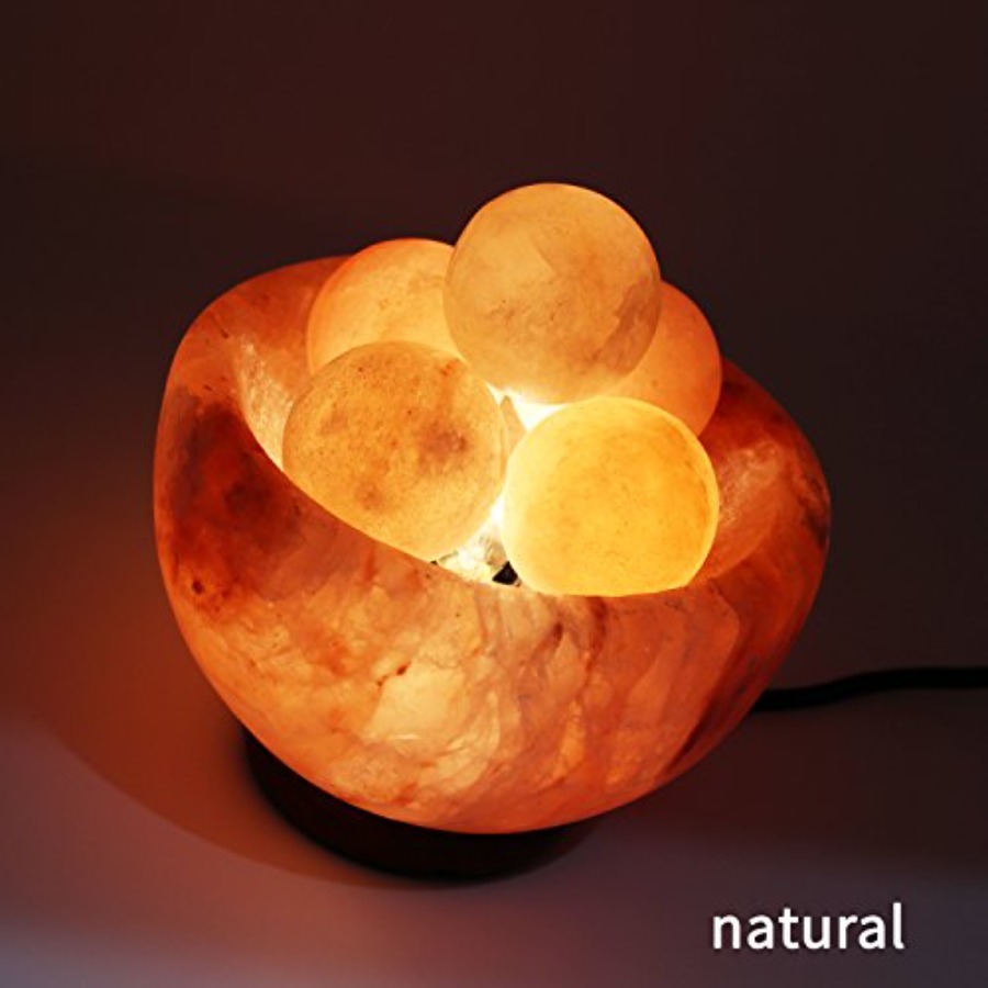 Himalayan Salt Lamp with 6 Him - Himalayan Salt Lamp review and price