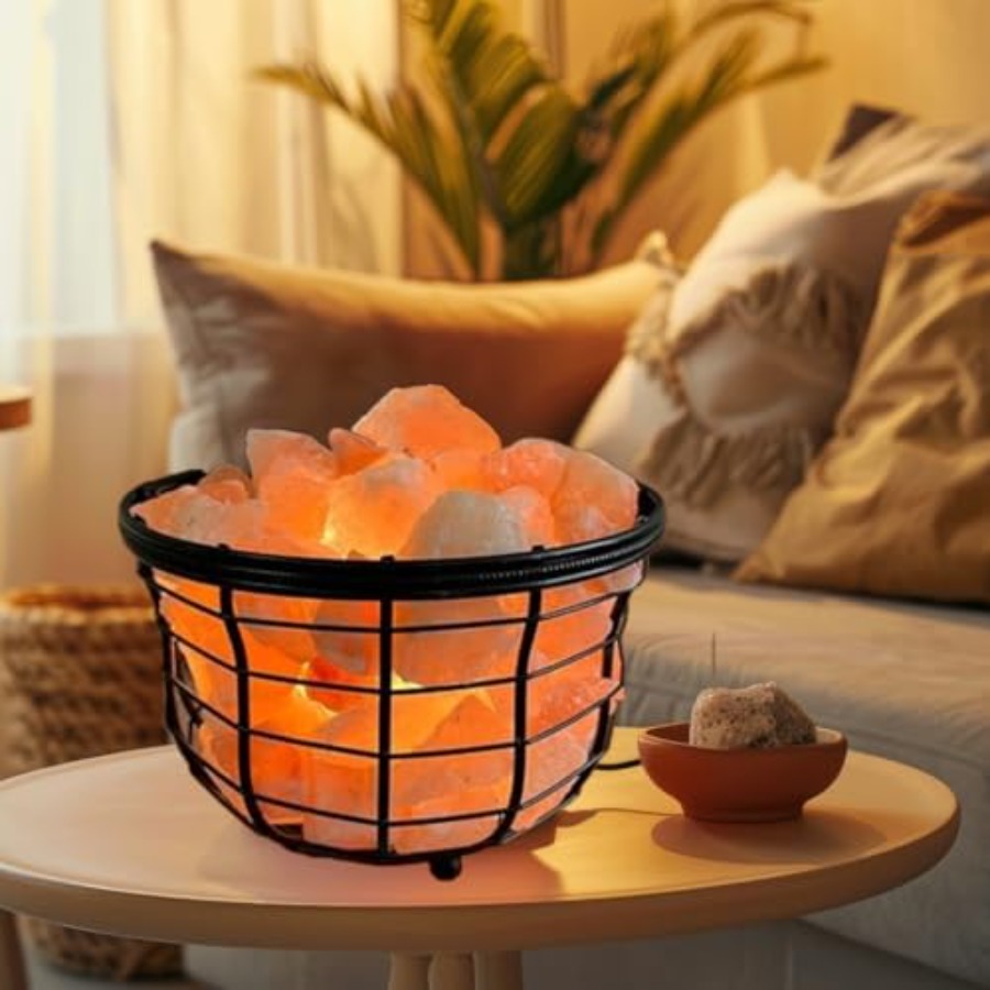 NB Himalayan Pink Salt Metal L - Himalayan Salt Lamp review and price
