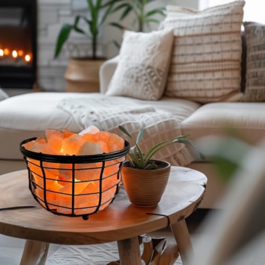 NB Himalayan Pink Salt Metal L - Himalayan Salt Lamp review and price