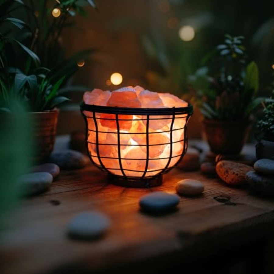 NB Himalayan Pink Salt Metal L - Himalayan Salt Lamp review and price