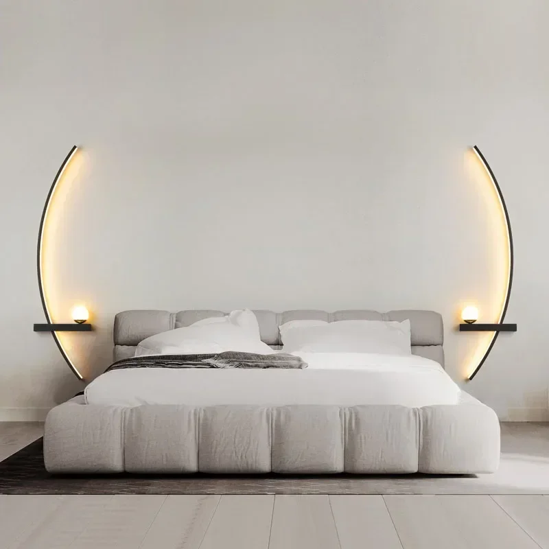 Nordic LED Wall Lamp Stripes W - Home Decor Lighting Manufacturer review and price