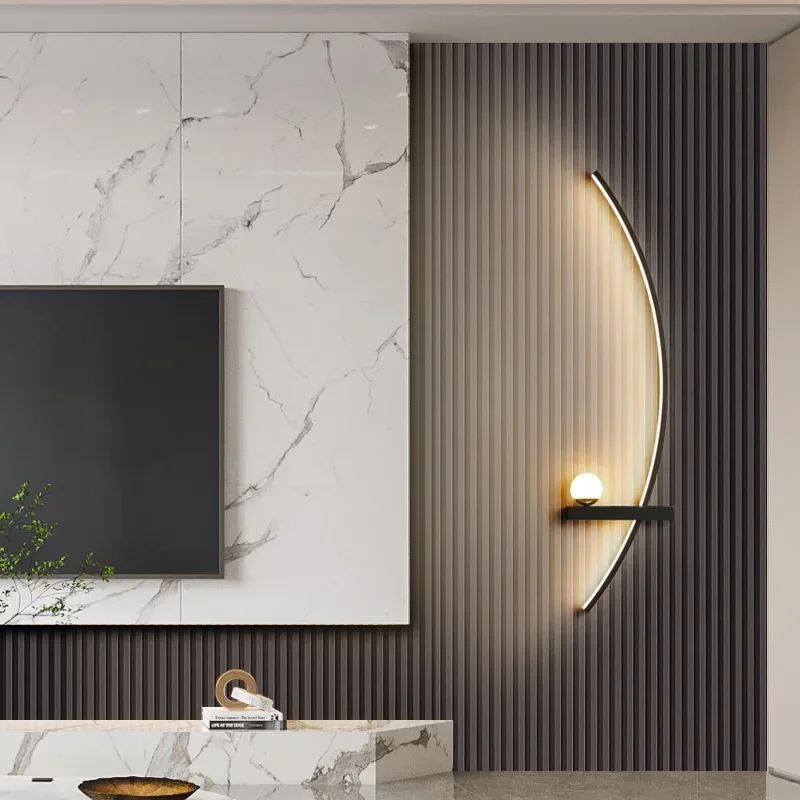 Nordic LED Wall Lamp Stripes W - Home Decor Lighting Manufacturer review and price