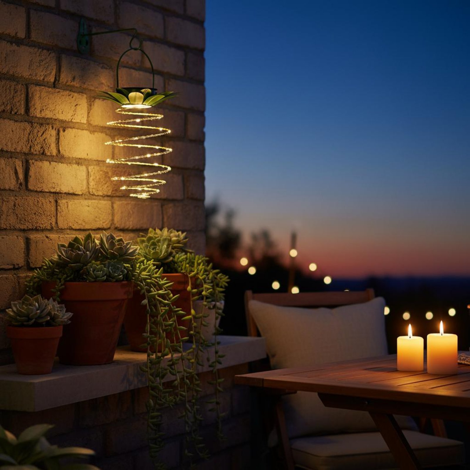 2 Pieces Solar Pineapple Lamp  - Garden Lighting Decor review and price