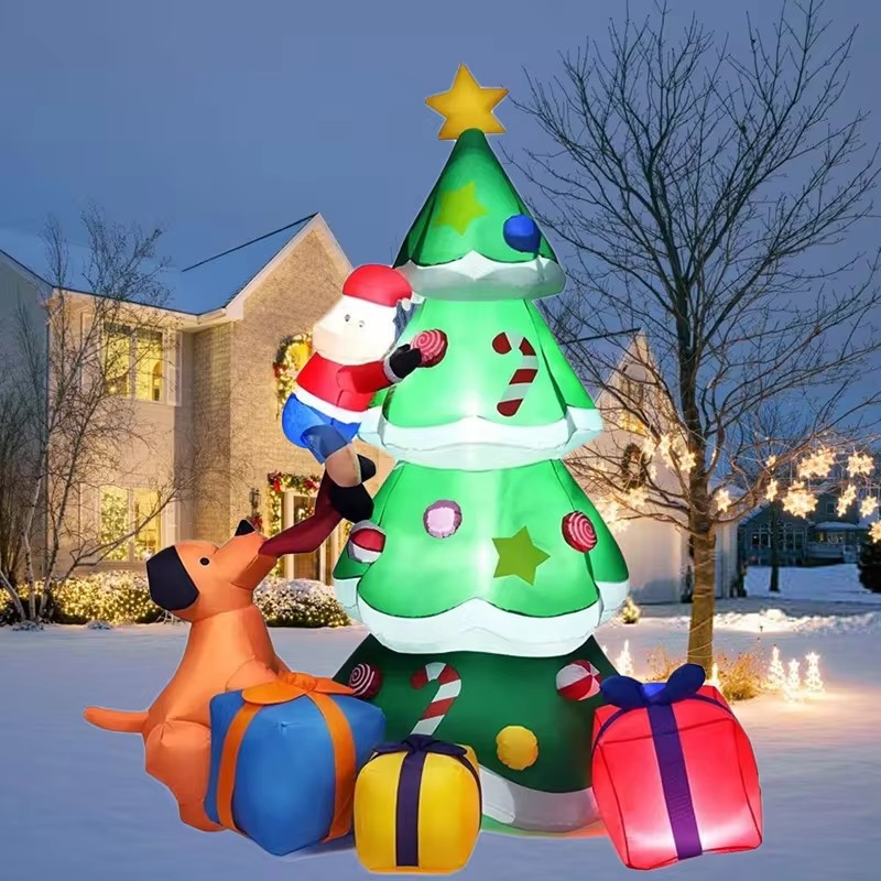 Christmas Tree Inflatable Mode - Lighting Tree Decor review and price