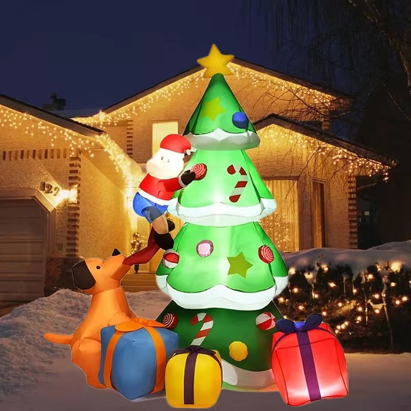 Christmas Tree Inflatable Mode - Lighting Tree Decor review and price