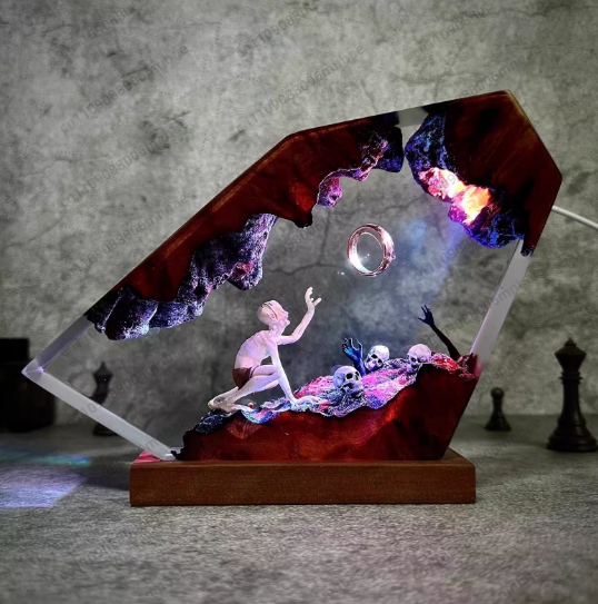 Resin Lamp Unique Room Decorat - Lighting World Decor review and price