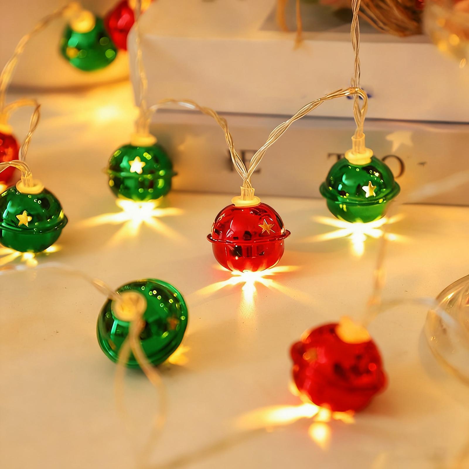 Christmas Bell String Lights B - Lighting Tree Decor review and price