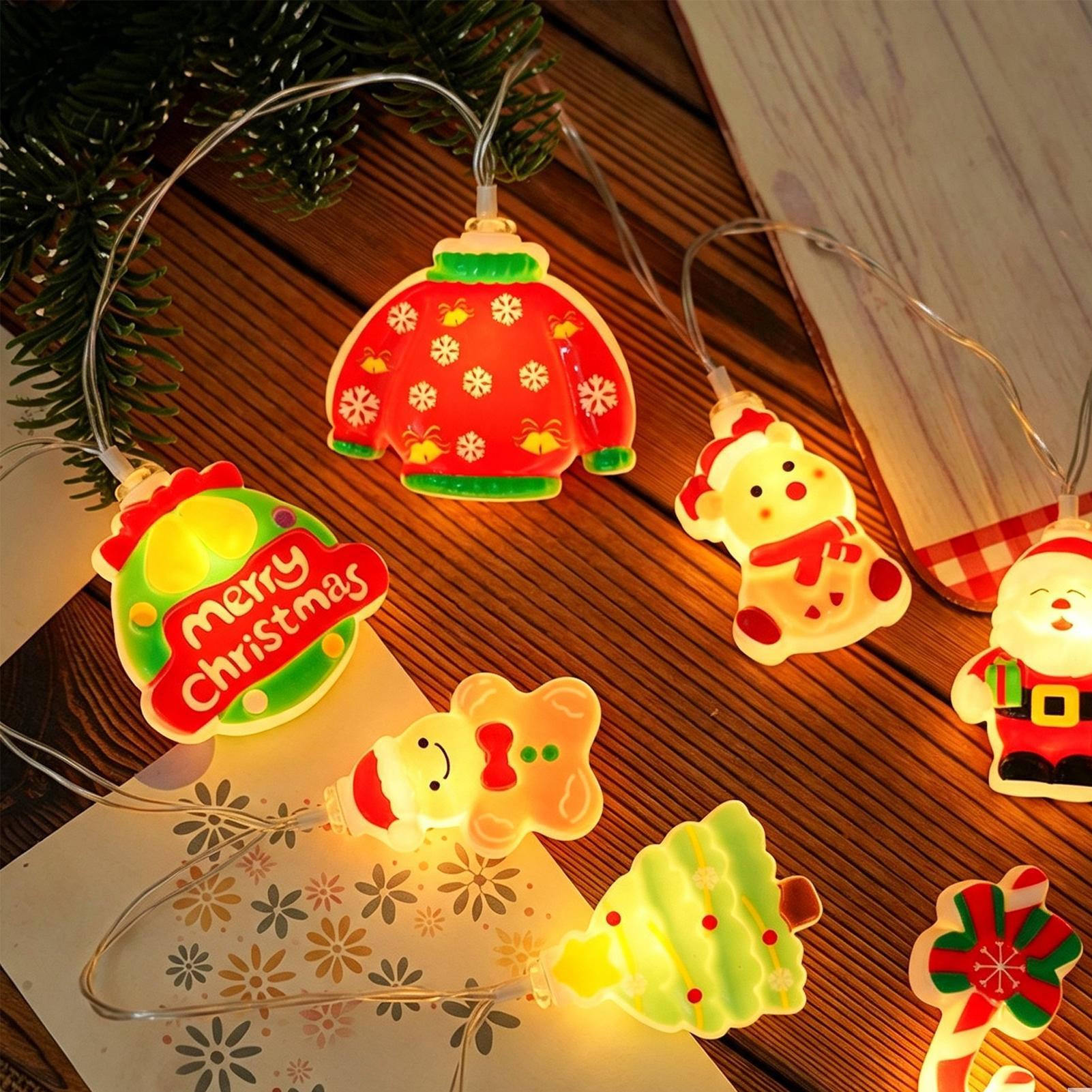 Santa Claus String Light LED S - Lighting Tree Decor review and price