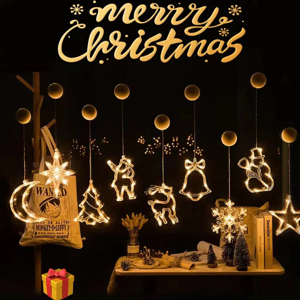 1-20PCS LED Christmas Suction  - Lighting Tree Decor review and price