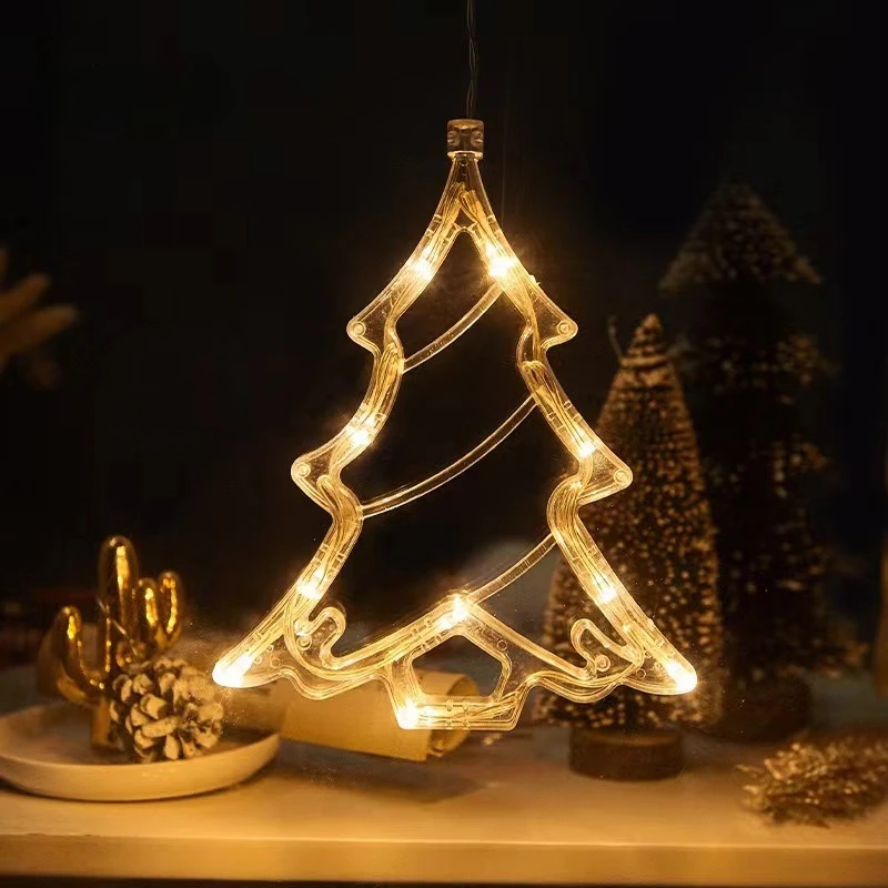 1-20PCS LED Christmas Suction  - Lighting Tree Decor review and price