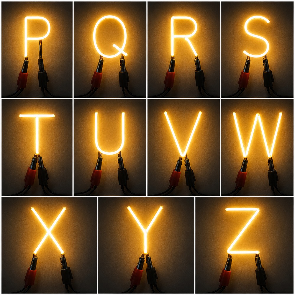 Freely Arrangeable 26 Letters  - Lighting Decor Store review and price