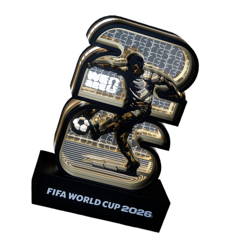FIFA World Cup Wooden & Acryli - Lighting World Decor review and price